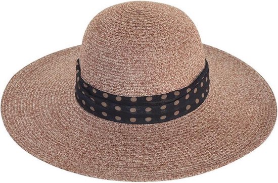 Chapeau de soleil femme - Bonnet de jardinage - Protection UV UPF50 + - Monroe Capeline - Taille: 58cm - Couleur: Suède