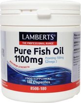 Lamberts Pure Visolie 1100 mg - 180 Capsules - Visolie - Voedingssupplement