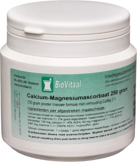 BIOVITAAL CA/MG ASCORB POEDER | bol.com