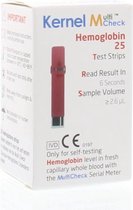 Testjezelf Multicheck HB (hemoglobine) Strips 25 st