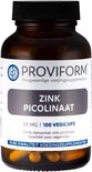 Proviform Zink Picolinaat 30 mg - 100 capsules - Voedingssupplement