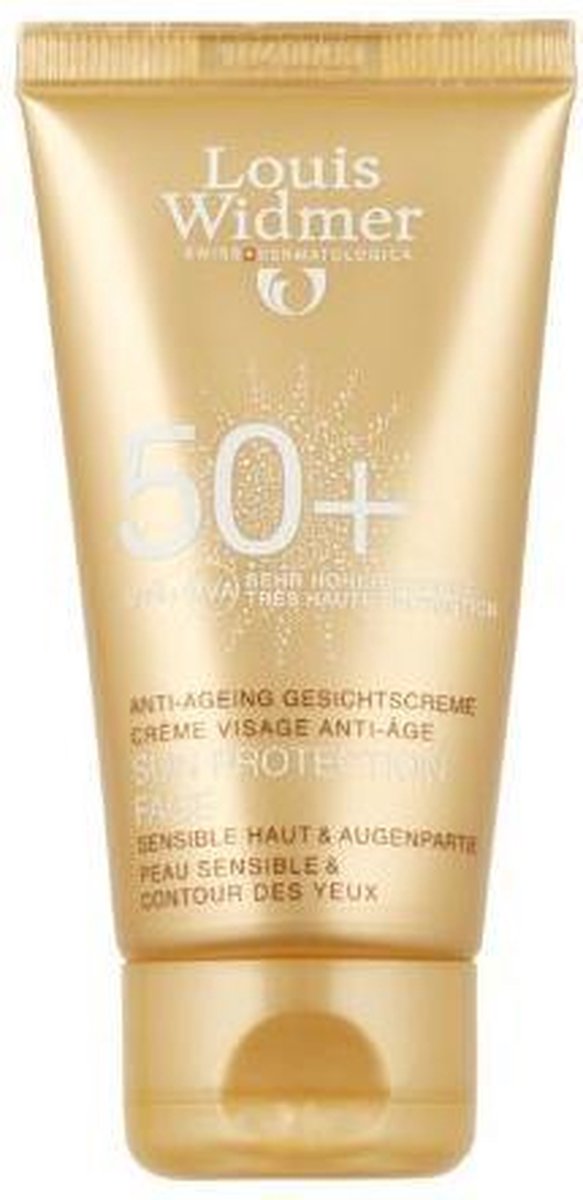 Louis Widmer Sun protection gezicht spf50 geparfumeerd