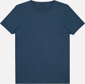 Dstrezzed T-shirt Mc. Queen Basic Steel Blauw (202274 - 684)