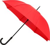 Parapluie de luxe Falcone - Long - Ø 101 cm - Rouge