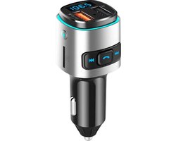 Bluetooth FM Transmitter / Auto Lader / Carkit / Handsfree / MP3 / USB / SD Kaart / Snel Lader / Bluetooth Audio Receiver