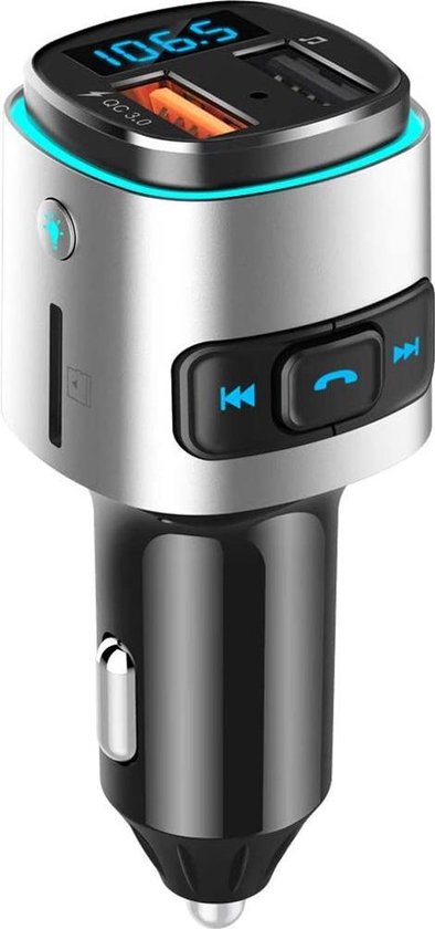 Bluetooth FM Transmitter / Auto Lader / Carkit / Handsfree / MP3 / USB / SD  Kaart /