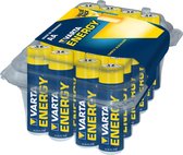 Varta ENERGY alkaline batterijen AA doos van 24. (werkplaatsverpakking)