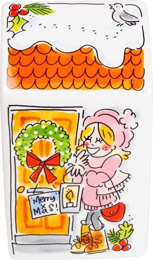 Blond Amsterdam Kerst Specials Spaarhuisje 8 3 X 8 3 X 14 Cm Bol Com