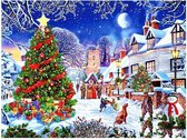 Diamond Painting kerst 20x30 cm - hobbypakket
