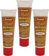 12x 250ml nobele vloerwas bruin van tecur, vloerwas, houten vloeronderhoud