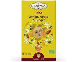 Shoti Maa citroen, appel & gember thee BIO - 38.4 - Biologisch (6 stuks) - M