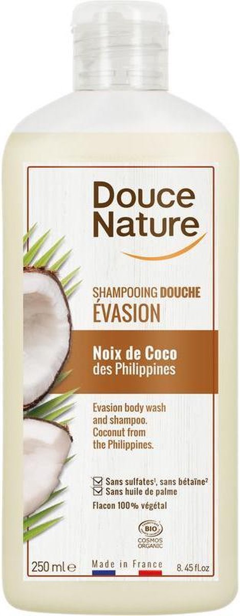 Douce Nature Douchegel kokos exotisch zacht 250 ml