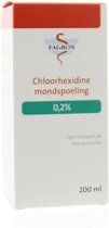 Chloorhexidine Mondsp 0.2% Fag