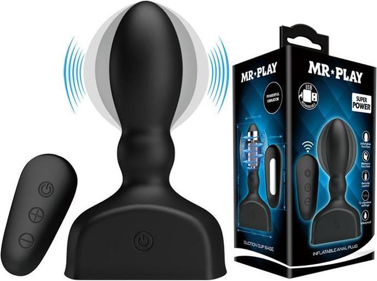 Mr. Play opblaasbare anaal plug