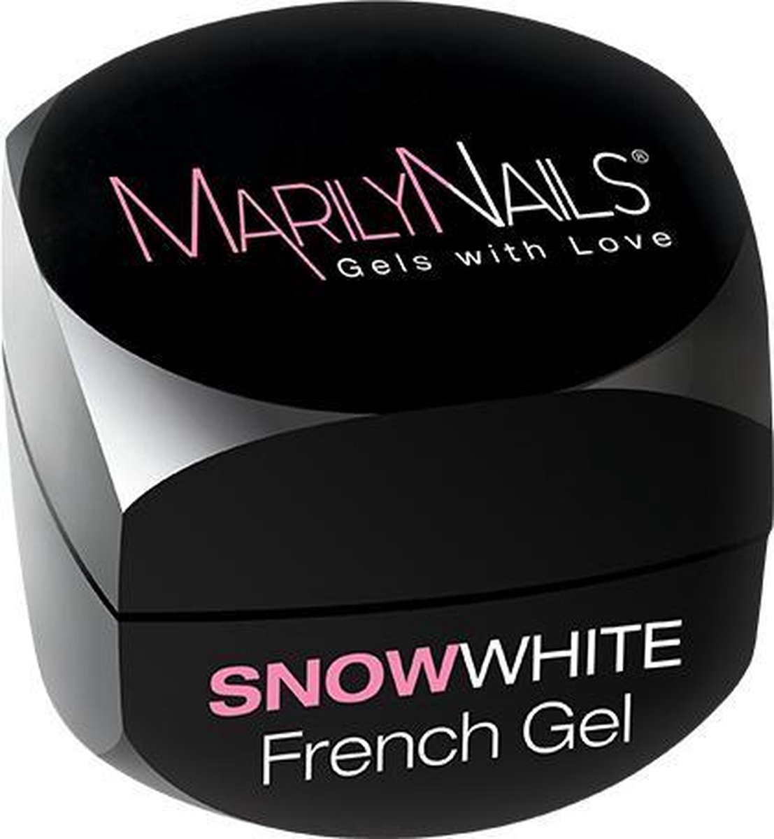 MaryliNails - Snowwhite - French Gel - 40ml