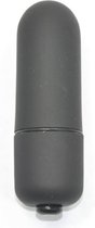 Mini Bullet Zwart - Sensation intense - Taille des poches - Stimulant pour les femmes - 1 mode de vibration - Y compris les piles - Stimulant pour le clitoris - Etanche - Zwart - ABS
