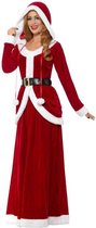 Smiffy's - Kerst & Oud & Nieuw Kostuum - Mooie Warm Rode Kerst - Vrouw - Rood - Medium - Kerst - Verkleedkleding
