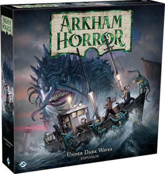 Thumbnail van een extra afbeelding van het spel Arkham Horror: Under Dark Waves