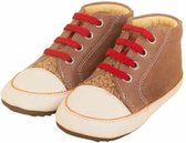 Dulis babyslofjes sneaker bootie nude red