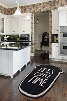 Keuken Vloerkleed en Mattenset - 120 x 80 cm - Anti Slip - Polyester - Modern