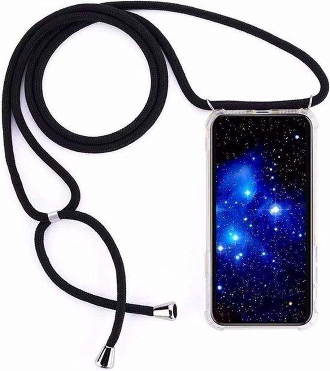 Hoesje Backcover met koord - Geschikt voor Iphone 12 pro max / Shockproef