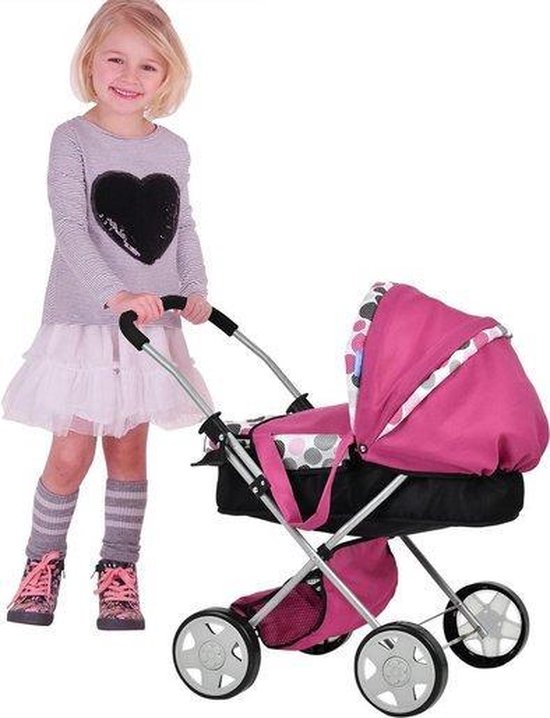 Baby Doll Kinderwagen - Poppenwagen - Speelgoed Kinderen vanaf 3 Jaar -  Buggy voor Poppen | bol.com