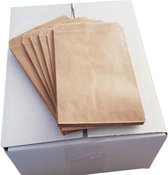 Bruine papieren kraft - cadeauzakjes 1000 stuks 50 grams 10x16 cm