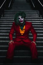 Halloween Poster| Joker kostuum 80cm x 120cm – Halloween decoratie / Halloween / Poster / Joker / Kostuum / Voor binnen en buiten