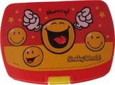 Boîte à pain rouge SmileyWorld | The Smiley Company, exprimez-vous!