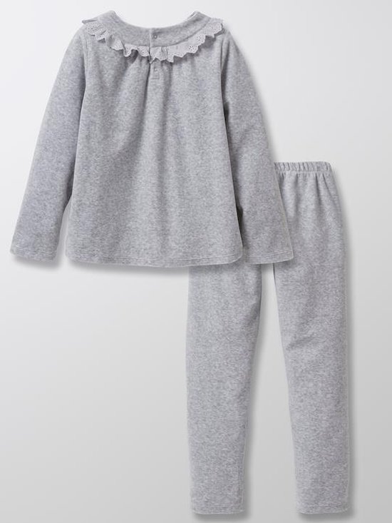 Pyjama Isee maat 122/128  grijs