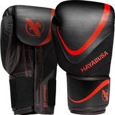 Hayabusa H5 Bokshandschoenen - Zwart / Rood - 12 oz