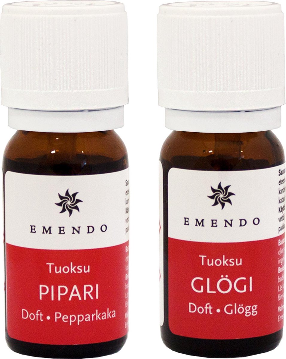 Goedkoopste Emendo - saunageuren - Pipari en Glogi - 2 x 10 ml