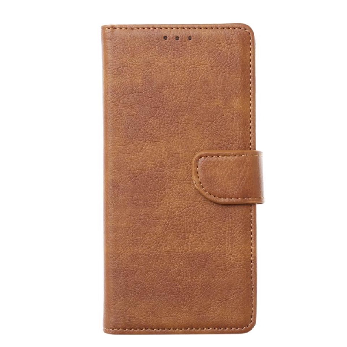 Bookcase Geschikt voor: Huawei Nova 7SE - Lichtbruin - portemonnee hoesje