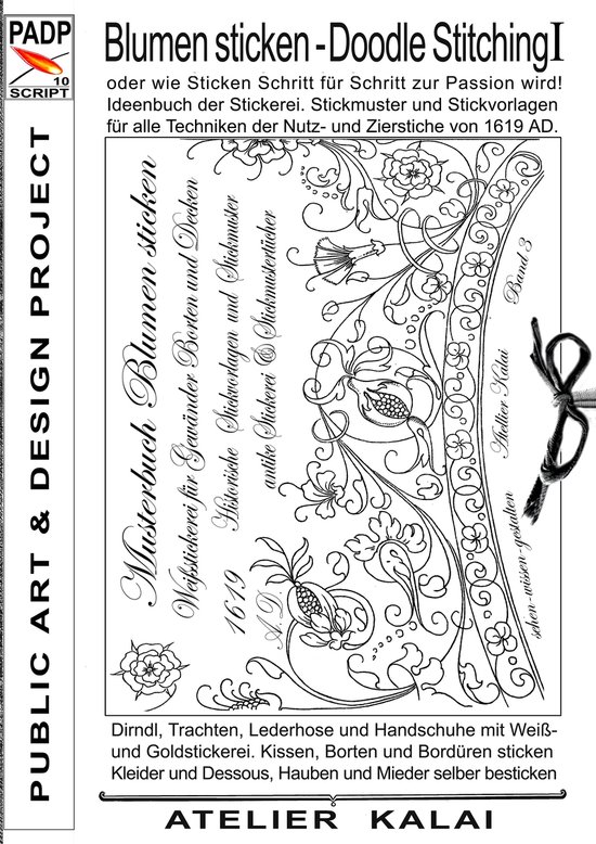 PADP Muster-Vorlagen & Design-Ideen - PADP-Script 10: Blumen ... - cover