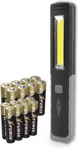 Ansmann Actiepakket met 8x Mignon en 8x Microbatterijen + GRATIS LED-werklampje