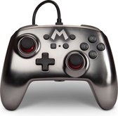 PowerA Nintendo Switch controller|Switch pro controller|Mario|Zilver Glans|Bedraad|Mario 3d world|
