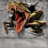 Evershine diamond painting voor volwassenen t-rex TA4-3754 vierkante steentjes 30 X 30