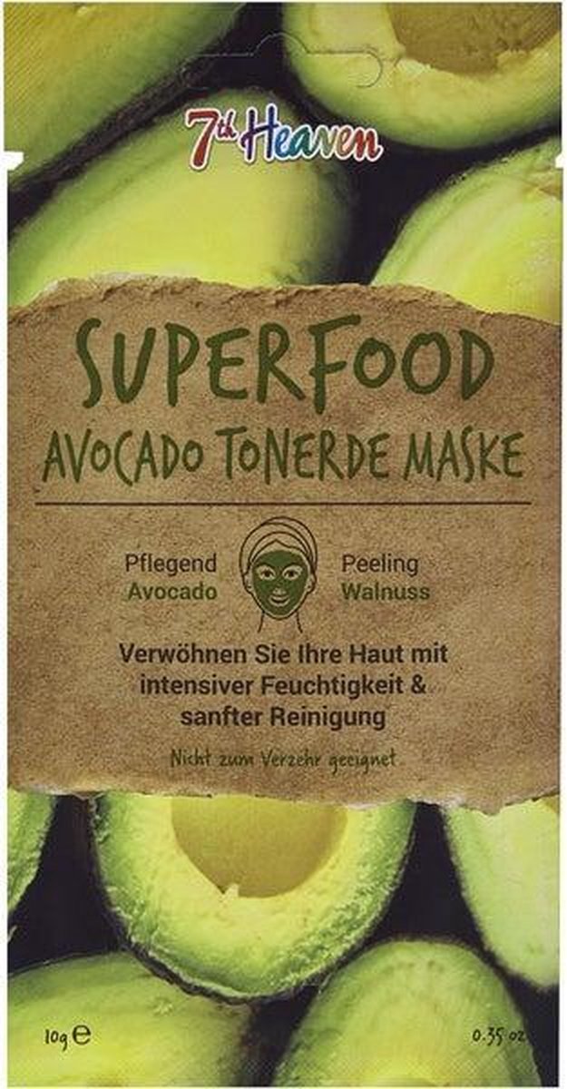 7th Heaven Gezichtsmasker Superfood Avocado