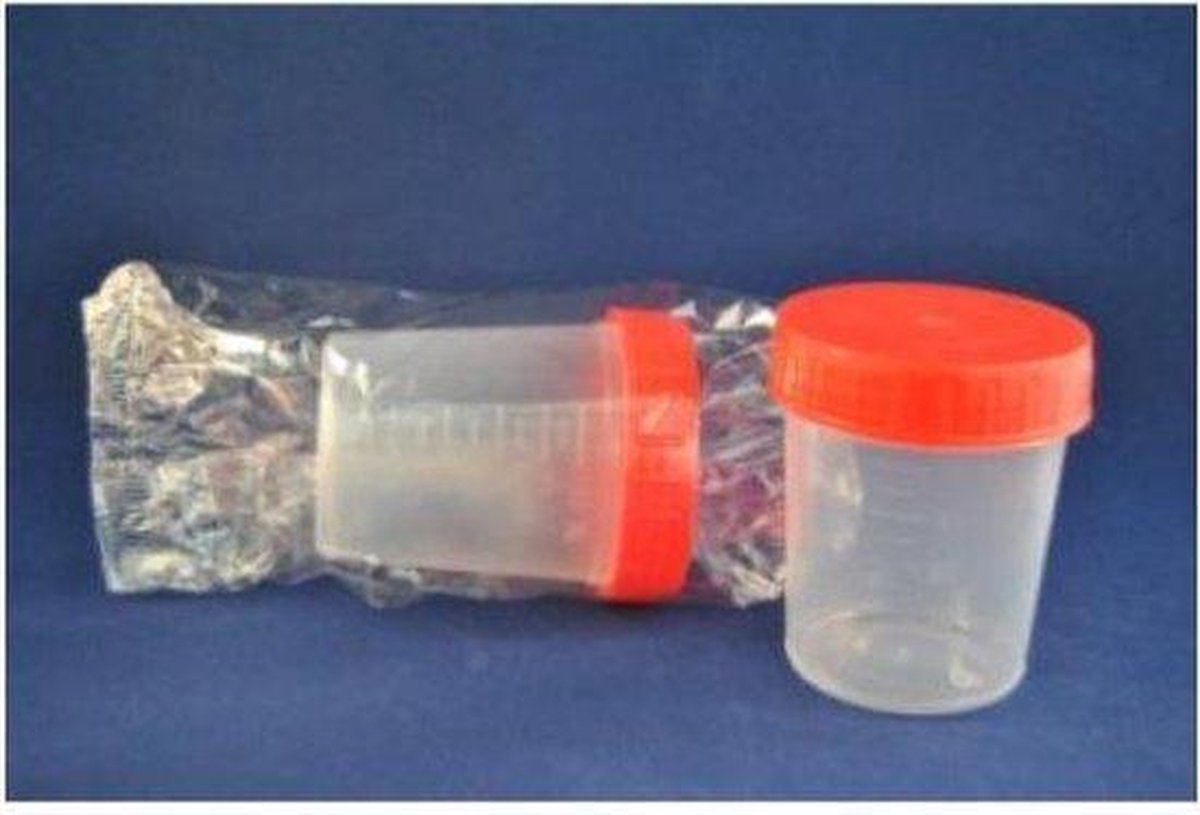 500 URINE POTJES plaspotjes Urinewegtesten 100 stuks 120 ml Urine Medisch Testen...