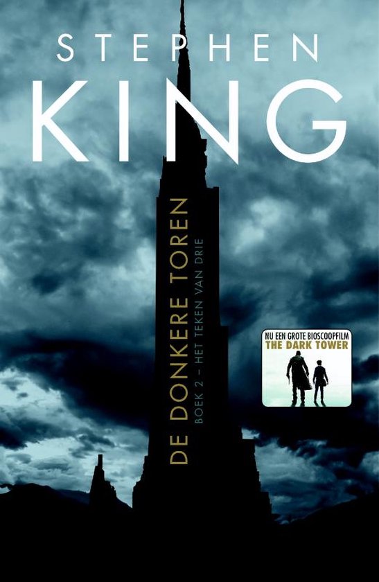Boek: De donkere toren 2 -   Het teken van drie, geschreven door Stephen King