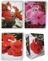 24 meduim cadeauzakjes 17291 Rozen cadeauzakjes voor verjaardagscadeautas