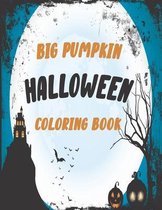 The big pumpkin halloween coloring book
