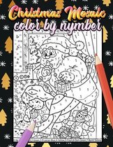 Christmas Mosaic Color By Number