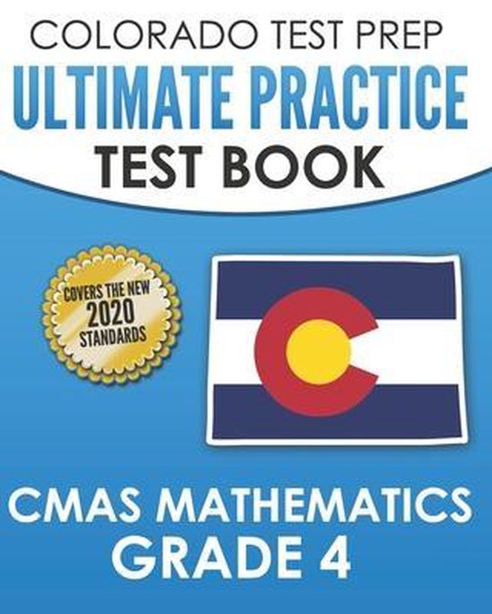 COLORADO TEST PREP Ultimate Practice Test Book CMAS Mathemat ... - cover