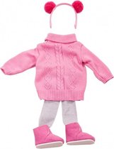Götz poppenkleding roze kledingset voor pop van 45-50cm