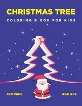 Christmas Trees Coloring Book for kids