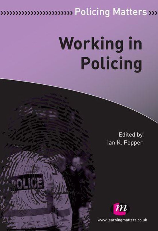 Policing Matters Series - Working in Policing - cover