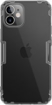Nillkin - Hoesje geschikt voor Apple iPhone 12 Mini - Nature TPU Case - Back Cover - Grijs