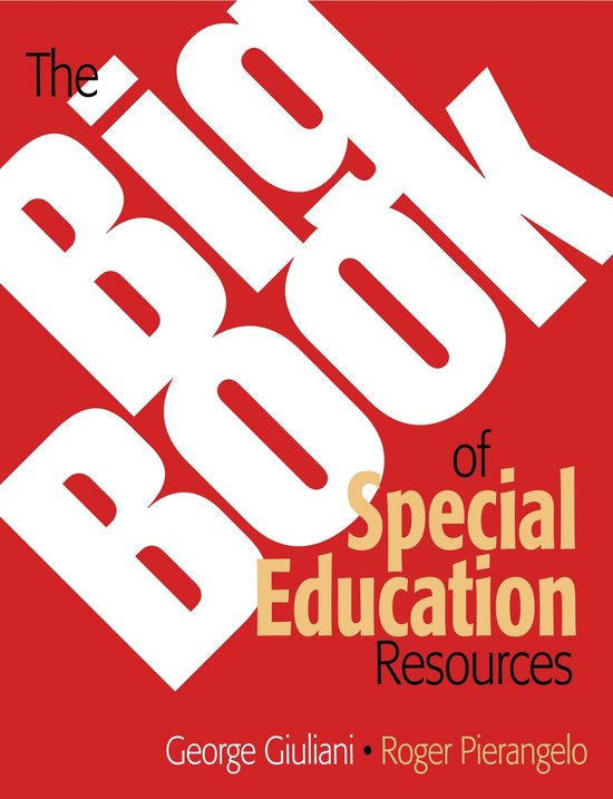 The Big Book of Special Education Resources - cover