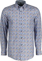 Casa Moda Overhemd - Regular Fit - Blauw - 3XL Grote Maten